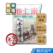 樂米穀場-台東池上一等香米6kg