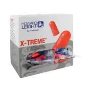 NEW Box - Howard Leight X-Treme Uncorded Ear Plugs (200 Pairs | SLC80 26dB, Clas