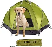 LIFEBEA Waterproof Pet Playpen for Dogs & Cats - Portable, 47.2-inch-Wide x 27.5-inch-Tall Cat and Puppy Dog Tent - Indoor or Outdoor Pen for Small, Medium Pets-Green