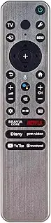 RMF-TX910U PERFASCIN Voice Replace Remote Control Fit for Sony Smart TV Applicable for BRAVIA XR OLED/Full Array LED/4K Ultra HD/QD-OLED/Mini LED Series 2023 TVs KD55X77L KD43X77L KD50X77L
