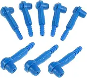 MUELODSIC 8PCS Professional Brake Bleeder Kit for Oil Durable Connectors and Pumping Easy to Use Brake Fluid Connector Tool for Accurate Pressure Control and Enhanced Maintenance