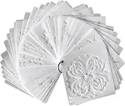 36pcs Mandala Drawing Stencils Dot Painting Templates Set Reusable Creative Hollow Spraying Mold for DIY Scrapbook Wood Rocks Wall Art