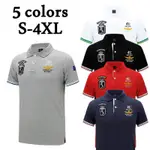 AERONAUTICA MILITARE 男式短袖 POLO 衫 A.M AIR FORCE 1 夏季休閒襯衫衛衣