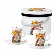 PPD La Dolorosa E-Cup 2er Set Espressotasse Espresso Tasse in Geschenkbox 80 ml