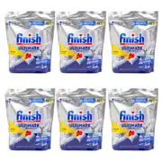 216pc Finish Ultimate All In One Dishwasher Tablets ActivBlu Lemon Sparkle