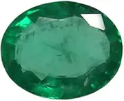 [DENMOUS] Certified 4.00 Ratti Natural Emerald Stone/Panna Lab Certified Natural Gemstone-AMZ6333, Small, Gemstone