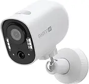 Swann Xtreem 4K Wireless Security Camera, Indoor, Outdoor, Night Vision, 2-Way Talk, Siren Heat & Motion Detection, Swann Security App - SWIFI-4KXTRM