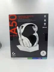ASTRO Gaming A50 Wireless Headset Base Station Gen 5 White Xbox PS5 PC Switch