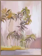 Island of Solitude Canvas Art Print