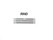 Datsun 240Z 1970-72 Heater Control Panel Sticker Decal Right RHD Euro 556