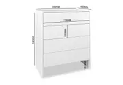 PALMEA 4 Drawer Tall Chest