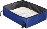 Foldable Cat Litter Box, Portable Foldable Cat Litter Box, Waterproof and Leakproof Kitten Litter Box, Pet Supplies for Housetraining,Travel