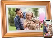 [Kodak] Classic 14.1 inch WiFi Enabled Digital Photo Frame with Full HD Touchscreen and 32GB Built-in Memory for Photo, Video and Audio Play (Burlywood)