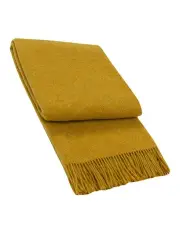 [CODU] Brighton Throw Blanket in Mustard