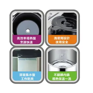 福利品日本伊瑪imarflex微電腦5L壓力快鍋萬用鍋IEC-610通過BSMI 商檢局認證R35214