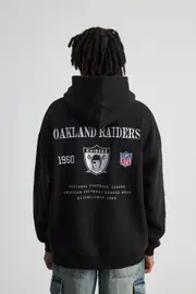 [Factorie] Factorie - Nfl Hoodie - Lcn nfl black/raiders new prep XL LCN NFL BLACK/RAIDERS NEW PREP