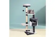 i.Pet Cat Tree 112cm Tower Scratching Post Scratcher Wood Condo House Furniture