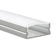 20mm 1m Aluminium Light Channel Frosted Cover Profile Bar LED Strip Lights