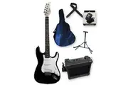 Axiom Beginner Electric Guitar Pack - Black