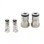 Cornelius Homebrew Soda Keg Ball Lock Post & Poppet Gas Connector Threaded