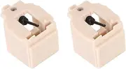 2Pcs AT3600L Record Player Needle, Replacement Stylus for at LP60 at PL300 Turntable Player.