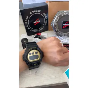 【粉紅胡椒愛好者】CASIO G-SHOCK 黑色三眼電子錶 型號GA-110CS-4A金色錶面鐵盒保證書齊全