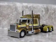 DCP 1/64 Gold Black Peterbilt 389 Semi Truck Farm Toy