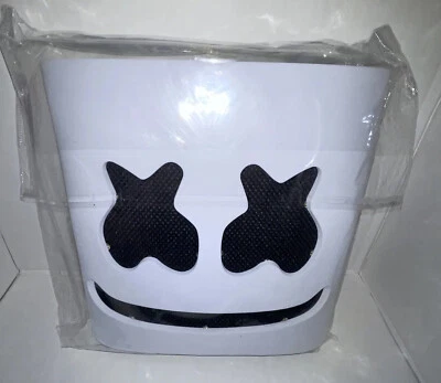 LED Mask Halloween DJ Mask Light up Music Festival Full Head Cosplay Costume