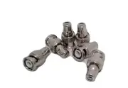 X6 Male BNC Coaxial to Female RCA / Phono Adapter Connector CCTV Video Cameras
