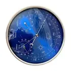 Barometer Thermometer Hygrometer Wall Mounted Round Dial All Season 18cmx18cm
