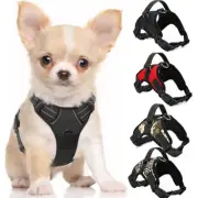 No Pull Dog Harness, Adjustable Size Soft Padded Dog Vest with Handle Small Dogs