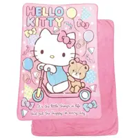 在飛比找樂天市場購物網優惠-小禮堂 Hello Kitty 披肩毛毯 100x140cm