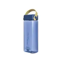 在飛比找家樂福線上購物網優惠-GENKI BEAR 半月隨身水瓶500ml-藍色