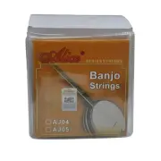 5Packs Alice Banjo Strings Plated Steel Coated Copper Alloy Winding DBGCG AJ05