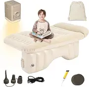 Car Air Mattress Back Seat Bed Mattress for Truck, SUV Air Mattress Camping Bed with Wireless Automatic Electric Pump, Car Travel Essentials Air Couch