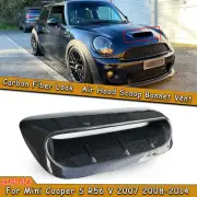 1x Hood Bonnet Scoop Vent Cover For Mini Cooper S R56 V 2007-2014 2008 CB Style