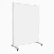 Desky Mobile Whiteboard + Pinboard Combo