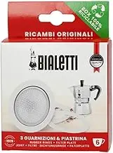 Bialetti Replacement Gasket & Filter for 6 Cup Espresso Maker