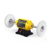 Woodskil Bench Buffer Polisher 4.8A 8-Inch Polishing Machine 3600rpm with 2 p...