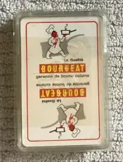 NEW Sealed La Qualite BOURGEAT Cuisine Cartes A Jouer Héron French Playing Cards