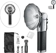 [GODOX] Lux Master TTL Retro Camera Flash, Touchscreen Control, 6000K±300k CCT, GN25 460 Full Power, S1/S2 Optical Control, Type-C Charging, for FUJIFILM Canon Nikon Olympus Sony Cameras