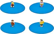 [Lurch] My Lid Beer Garden 210300 Glass Covers with Funny Figures Set of 4