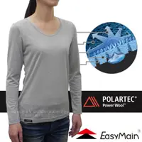 在飛比找蝦皮商城優惠-【EasyMain 衣力美】女款POLARTEC Power