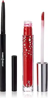Garbo & Kelly Gloss & Lip Definer Kit, Paparazzi (Red Carpet), 4g