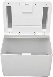 Metal Timed Lock Box, Phone Lock Box with Timer, Self-Control Container, Child Lock, Time Release Jail Locker Up to 365 Days for Phones/Snack/Alcohol, Timer Lock Box (M)