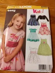 NEW LOOK Girls Toddler Separates Jacket Dress Hat Sash Apron Size 1/2 1 2 3 4
