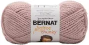 3 Pack Bernat Softee Chunky Yarn-Gray Rose 161128-28800
