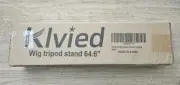 Klvied Wig Tripod Stand 64.6" Mannequin Head Adjustable Wig Head