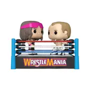WWE Bret Hart Vs Shawn Michaels Wrestling TV Vinyl Action Figure Toy 9.80cm