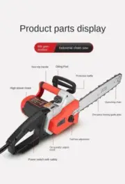 High-power Chainsaw Logging Saw Household Portable Chain Electric Saw 9900W